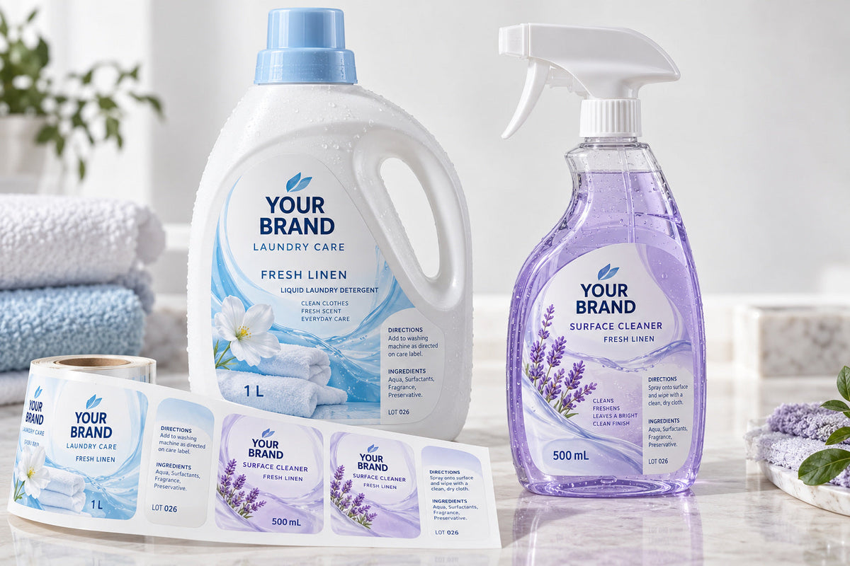 Household & Cleaning Labels