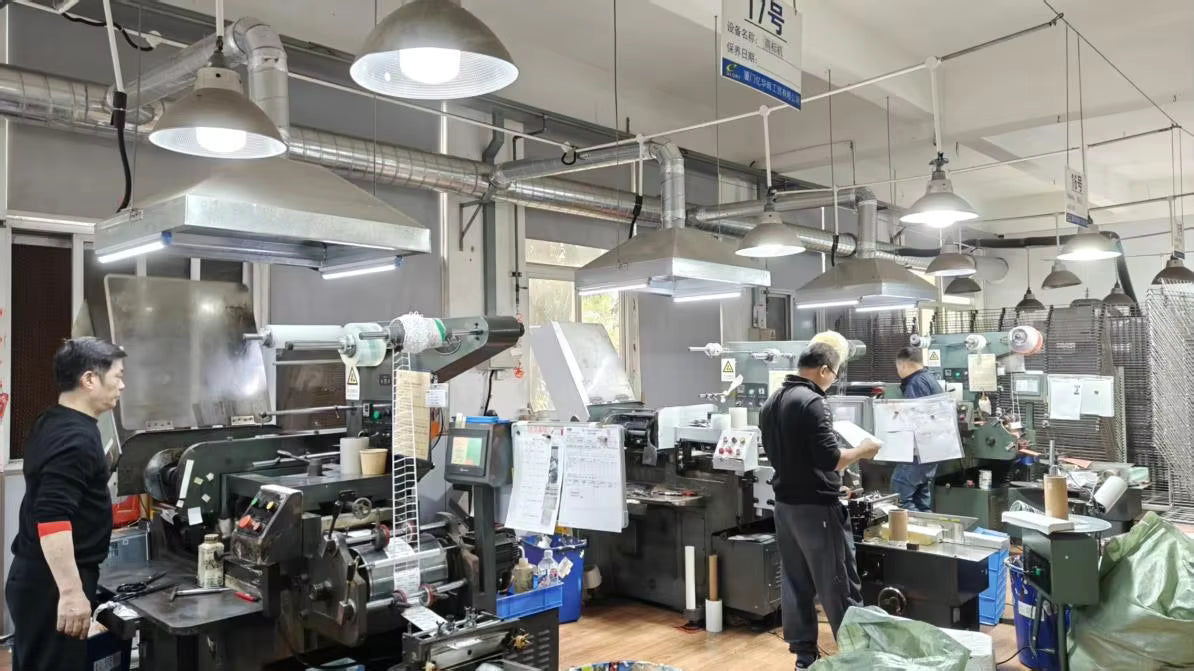 Press operator from the selected factory video