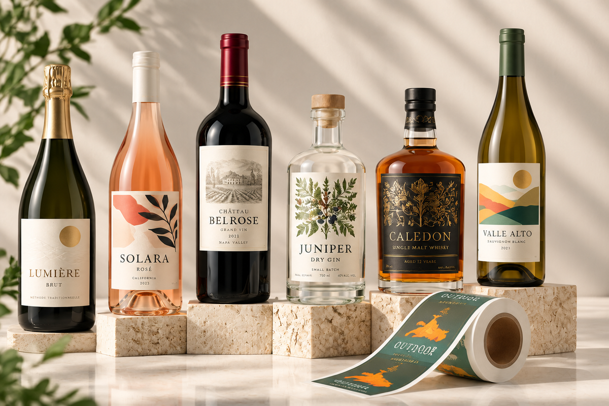 Wine & Spirits Labels